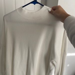 plain white altered state mock neck